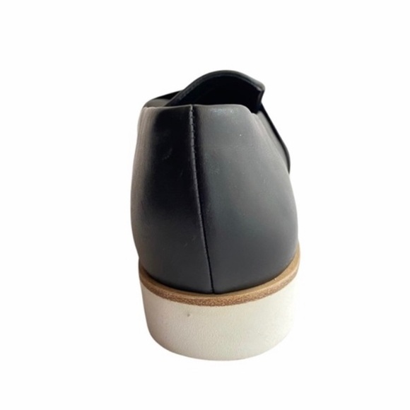 Via Spiga Black Leather Platform Loafer Right Shoe (one shoe) Size 7 - Picture 4 of 6